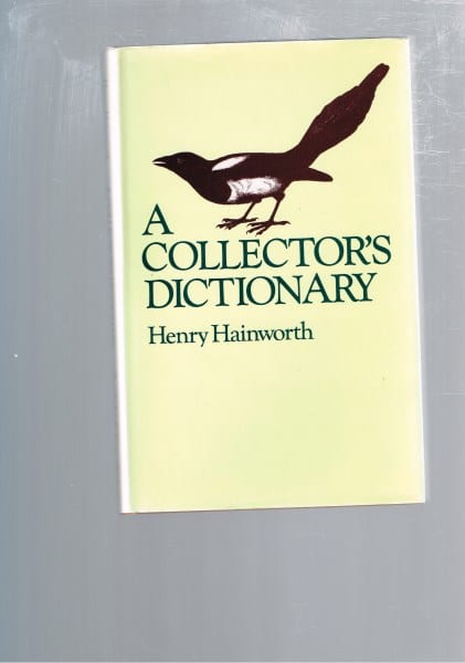 A Collector's Dictionary