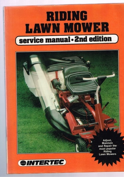 Riding Lawn Mower Service Manual 2nd Edition