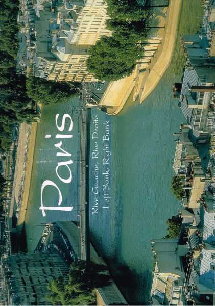 Paris - Rive Gauche, Rive Droite - Left bank, Right Bank