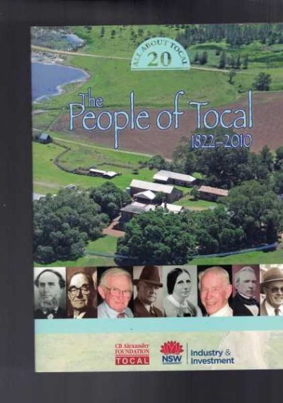 The People of Tocal 1822-2010 All about Tocal 20