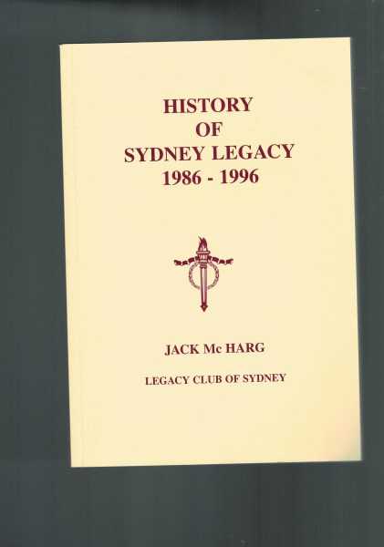 History of Sydney Legacy 1986 - 1996