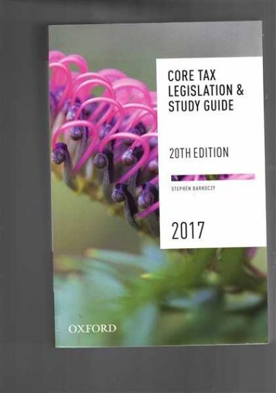 Core Tax Legislation and Study Guide